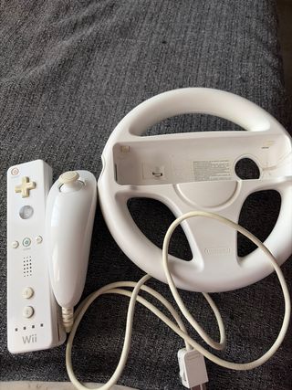 Volante y Mando Wii Nintendo