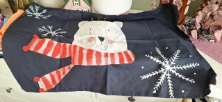 Juego de sábanas navideñas