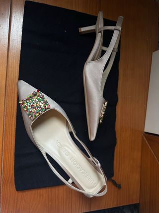 Zapatos Purificación Garcia Tacon Joyas