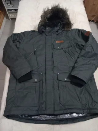 Chaqueta Columbia Impermeable Plumón