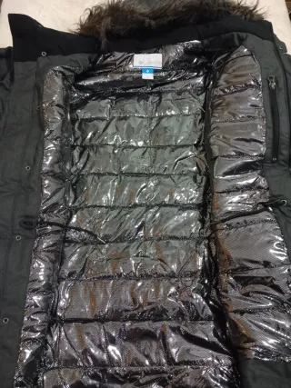 Chaqueta Columbia Impermeable Plumón