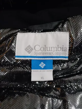Chaqueta Columbia Impermeable Plumón