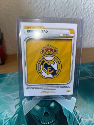Carta Éder Militão Real Madrid Topps 154/225