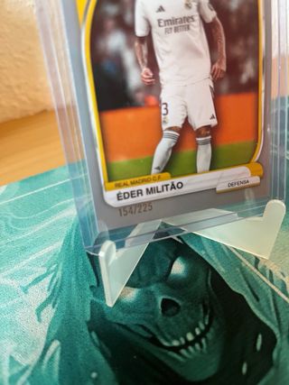 Carta Éder Militão Real Madrid Topps 154/225