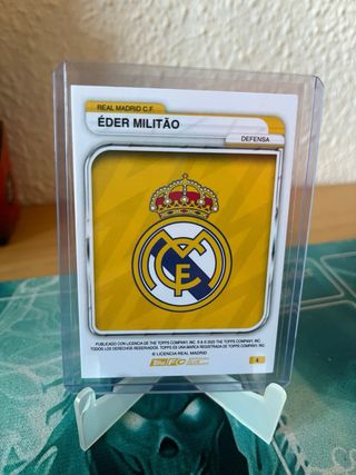 Carta Éder Militão Real Madrid Topps 154/225