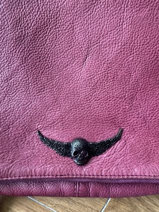 Bolso Zadig & Voltaire Púrpura con Cadena