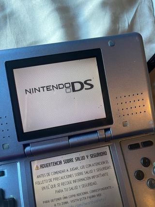 Nintendo DS Fat Azul y Rosa con Accesorios