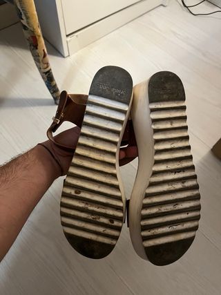 Primadonna sandali alti marroni