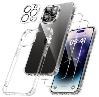 Custodia iPhone 14 Pro MAX + 2 Protezioni Schermo
