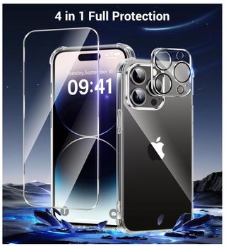 Custodia iPhone 14 Pro MAX + 2 Protezioni Schermo