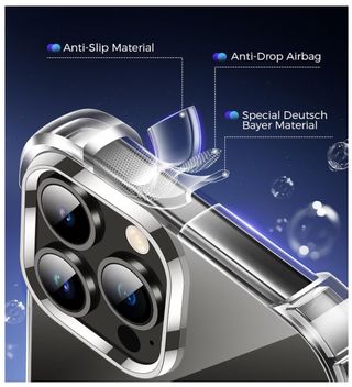 Custodia iPhone 14 Pro MAX + 2 Protezioni Schermo