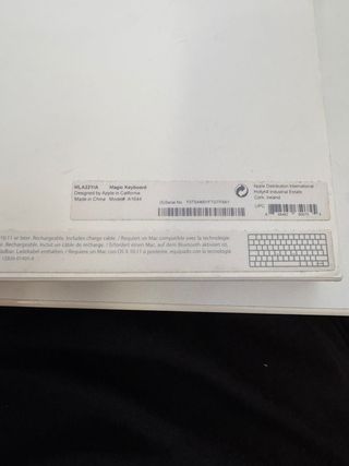 Teclado Apple Magic Keyboard con Lightning
