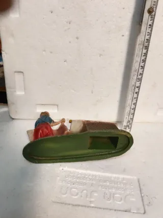 Diorama vintage presepe macellaio