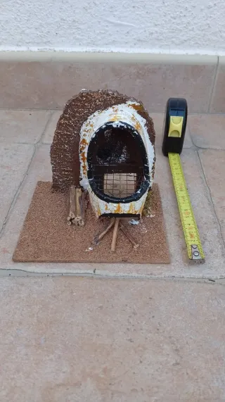 Horno rústico decorativo para El Belen