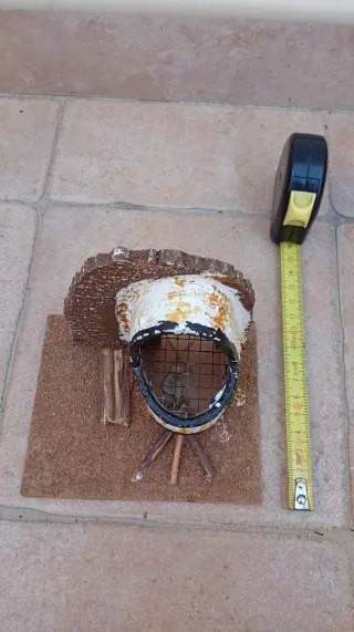 Horno rústico decorativo para El Belen