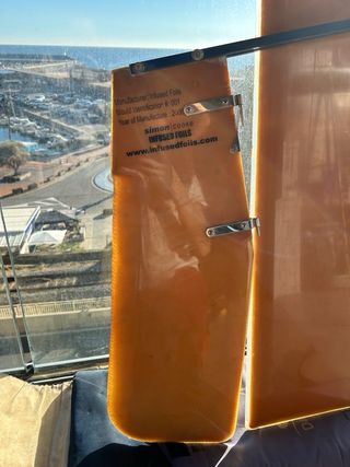 Orza y timón Optimist N1foils