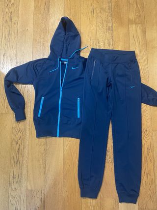 Tuta Nike bambina blu the athletic dept