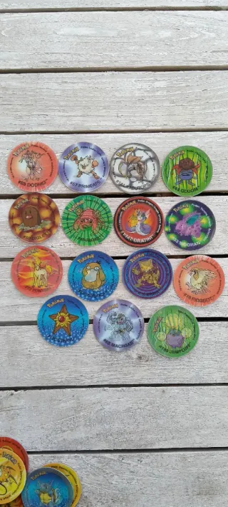 Tazos Pokémon Colección