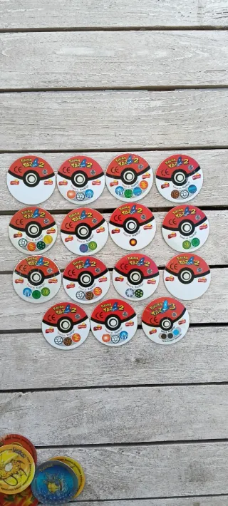 Tazos Pokémon Colección
