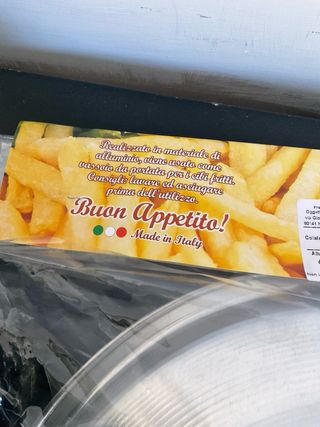 Colaffritto da Portata 30 cm in alluminio