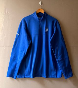 Sudadera Nike Golf Therma-Fit Azul