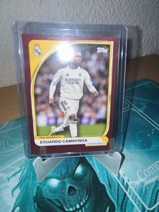 Carta Eduardo Camavinga 325/350 Real Madrid Topps
