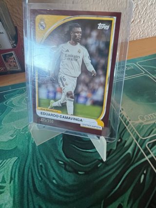 Carta Eduardo Camavinga 325/350 Real Madrid Topps
