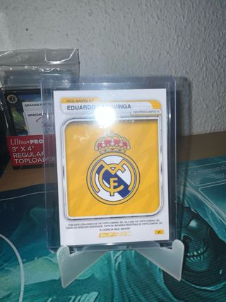 Carta Eduardo Camavinga 325/350 Real Madrid Topps