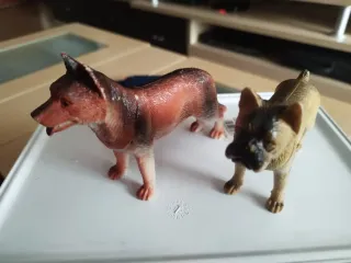 Conjunto figuras perros
