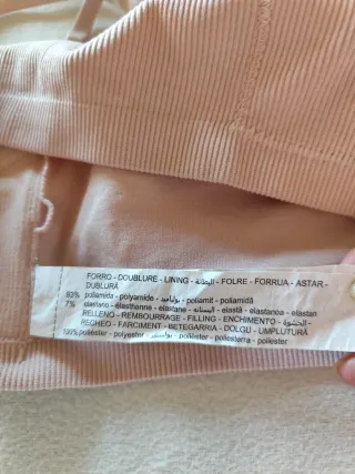 Pack 2 Sujetadores Talla L con Tiras