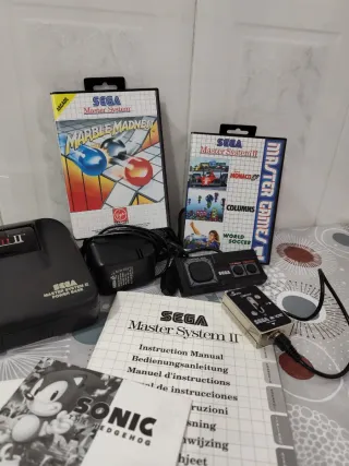 Sega Master System II Consola Negra