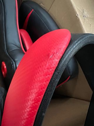 Silla Gaming Stinger Negra y Roja