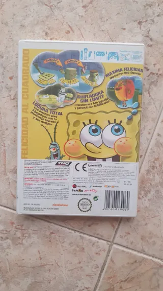Juego Wii Bob Esponja: Atrapados Congelador