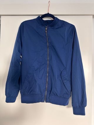 Chaqueta bomber azul marino niño