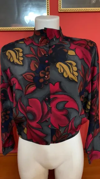 Camicia Gustavo Nobler vintage fantasia