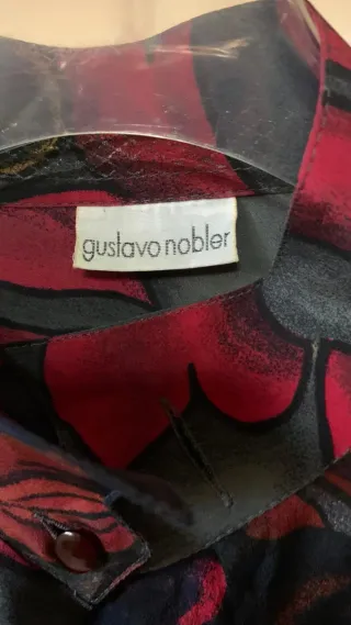 Camicia Gustavo Nobler vintage fantasia