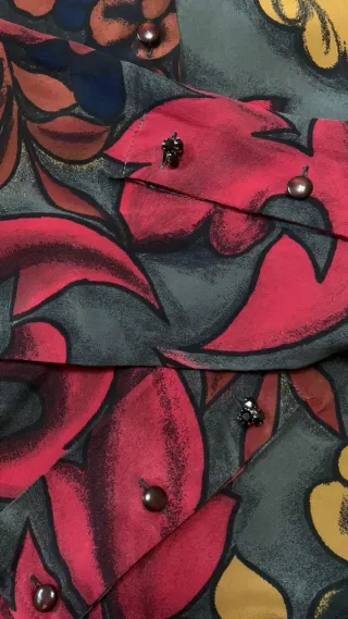 Camicia Gustavo Nobler vintage fantasia