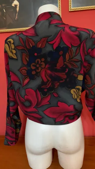 Camicia Gustavo Nobler vintage fantasia