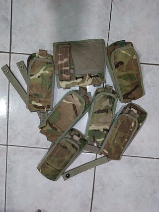 Chaleco Táctico Airsoft Multicam