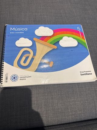MUSICA NOU ACORDS 5 PRIMARIA CONSTRUINT MONS