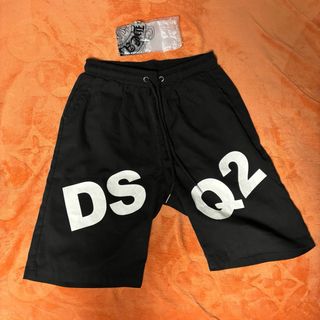 Dsquared2 Bañador Negro Short dsq2 logo oferta