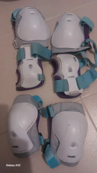 Protecciones Oxelo Rodilleras Coderas Muñequeras.
