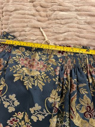 Traje de Fallera Azul y Multicolor