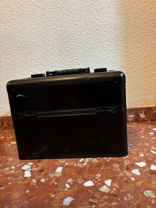 Maletín divisible con ruedas negro