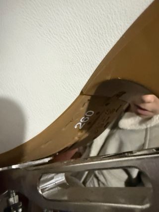 Patines de 4 ruedas blancos edea. Talla 260.