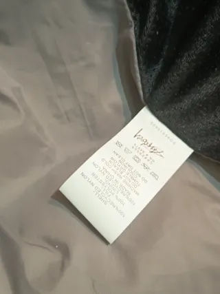 Chaqueta acolchada Stussy Negra