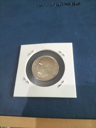 Moneta numismatica 50 centesimi del 1919 V. E. III