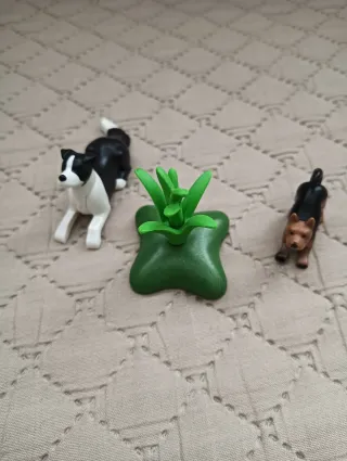 Playmobil Cuidador de Perros y 5 Perros