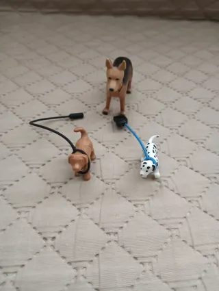 Playmobil Cuidador de Perros y 5 Perros