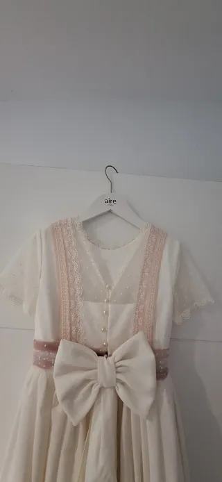 Vestido comunión Aire Barcelona blanco